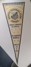 Pele Wimpel Original Autogramm Signiert 1972 50 Years Autografo