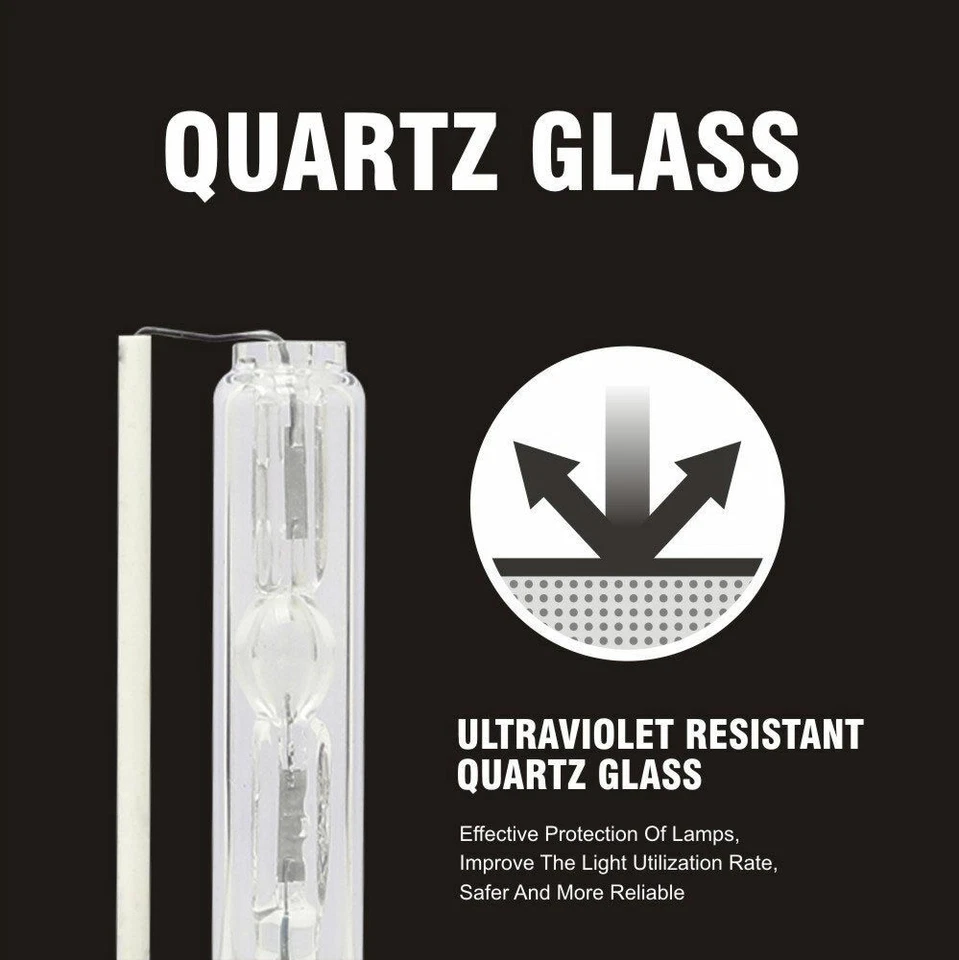 Set of 2 6000K D2S D2R D2C HID Xenon Bulbs Factory Headlight HID Replacement - Image 3 of 4