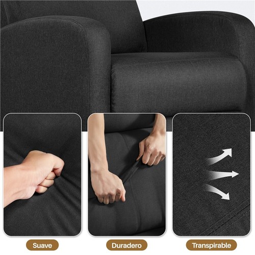 Sillón de Masaje Sillón Relax Silla Butaca Sofá Sillón Ajustable Sillón Relajar - Imagen 5 de 41
