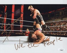 JACK SWAGGER Signed 8x10 Photo WWE WWF Wrestling Autograph JSA COA Cert