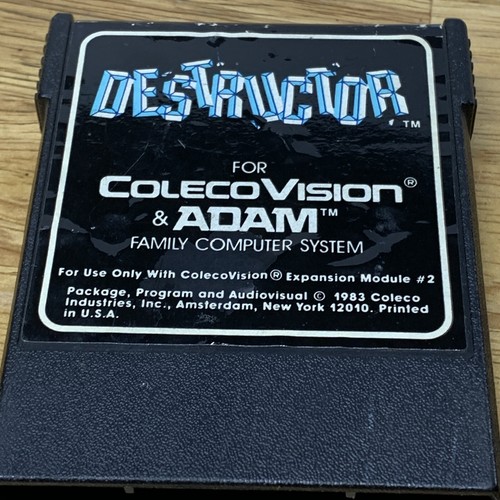 Q-Bert Cosmic Avenger Destructor Baseball 4 Colecovision Video Game Lot Works - Picture 19 of 23