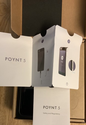 POYNT 5 P0501 SMART WIFI TERMINAL - New in Box Comes With Power Sleeve Case - Picture 3 of 10