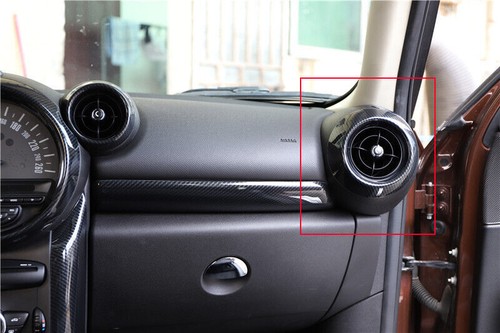 Borde de ventilación de salida de aire acondicionado de fibra de carbono para Mini Countryman R60 11-16 - Imagen 5 de 9