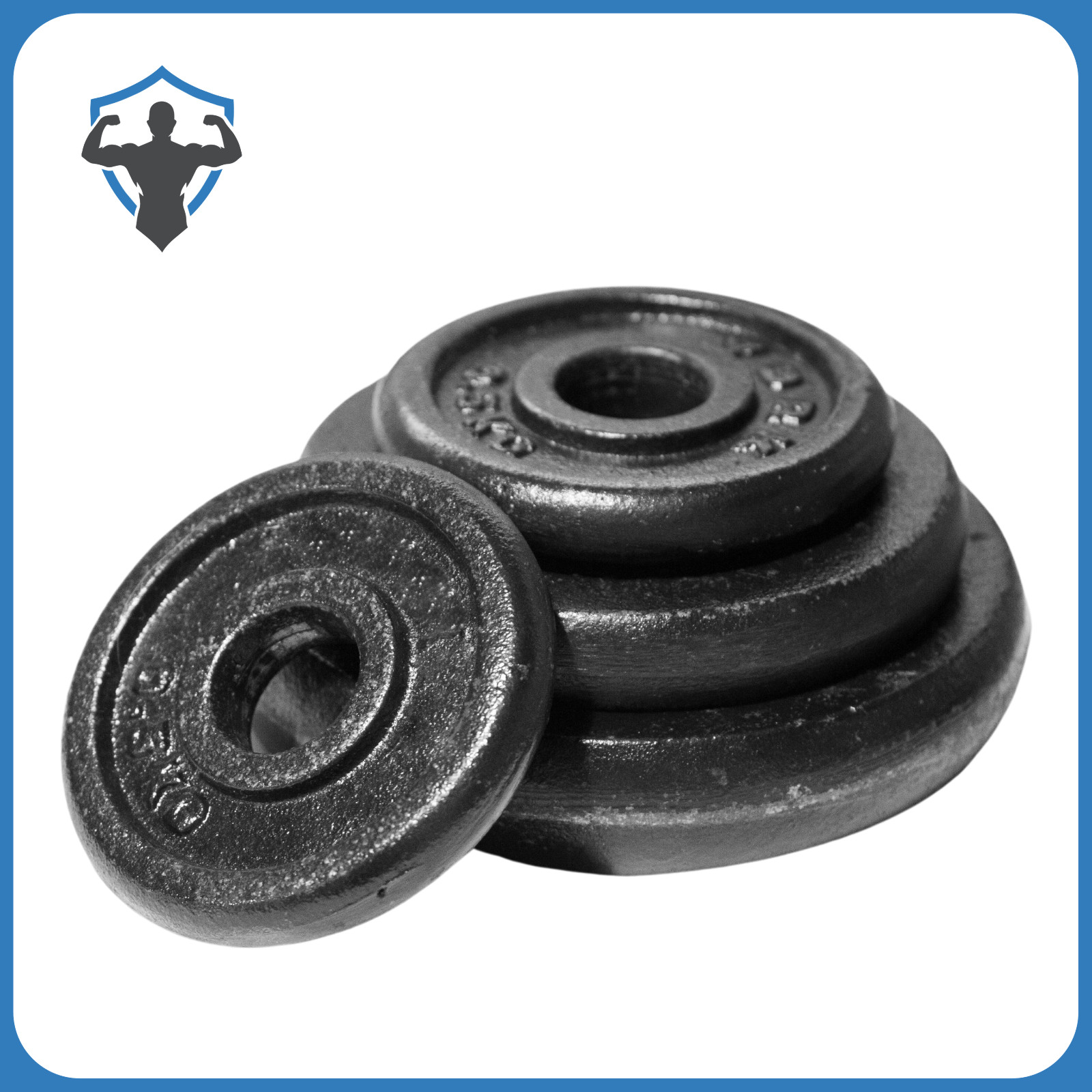 Discos De Hierro Para Gimnasio De 2 5 10 Kg Diámetro De Agujero 25 Mm