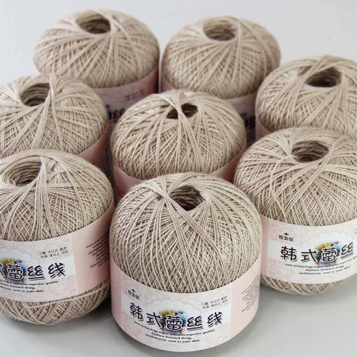 Aipeng 8ballsx50g Hand DIY Wear Cotton Lace Crochet Shawl Knitting Yarn 21