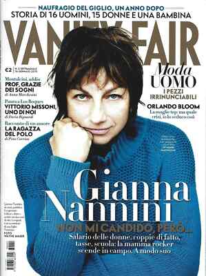 Gianna Nannini Vanity Fair Magazine Italy 1/16/2013