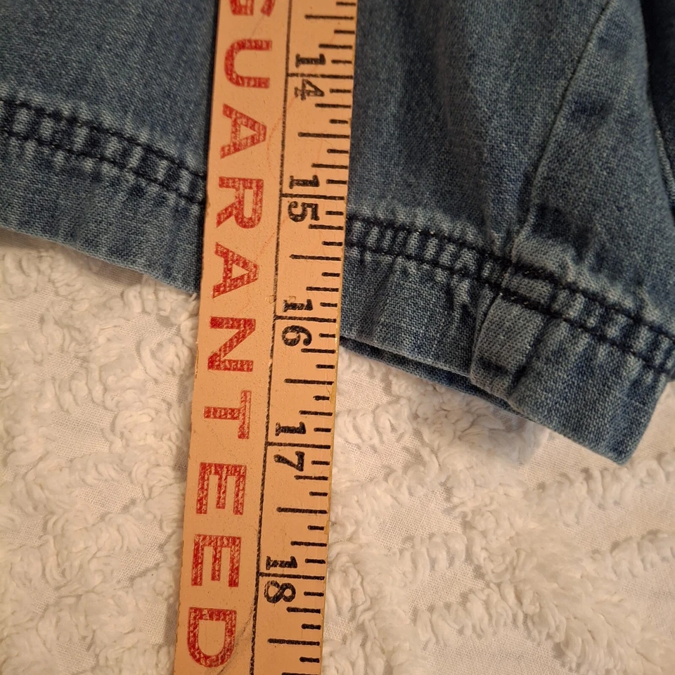 Pantalones Cortos de Jean Casuales Corner Años 90 Talla 14 De Colección Para Mujer Informales Azul Algodón Foto 3 de 4