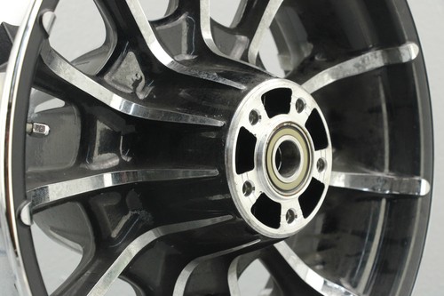2011 Harley Electra Glide CVO Rear Back Wheel Rim 16" x 5.00" ROULETTE CONTRAST - Picture 6 of 16