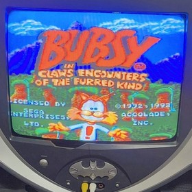 Sega Genesis - Bubsy in Claws Encounters of the Furred Kind - Tested (Damage)