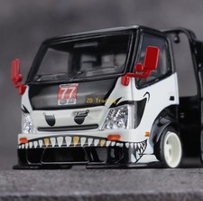 ZD CC 1:64 Dinosaur H300 Custom Tow Flatbed Truck Model Diecast Metal Car BN