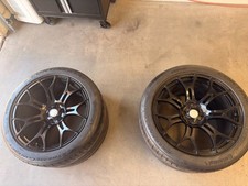 Oem Mopar 2013-2017 Dodge Viper Sidewinder 2 Matte 2 Rear Wheels With Tires