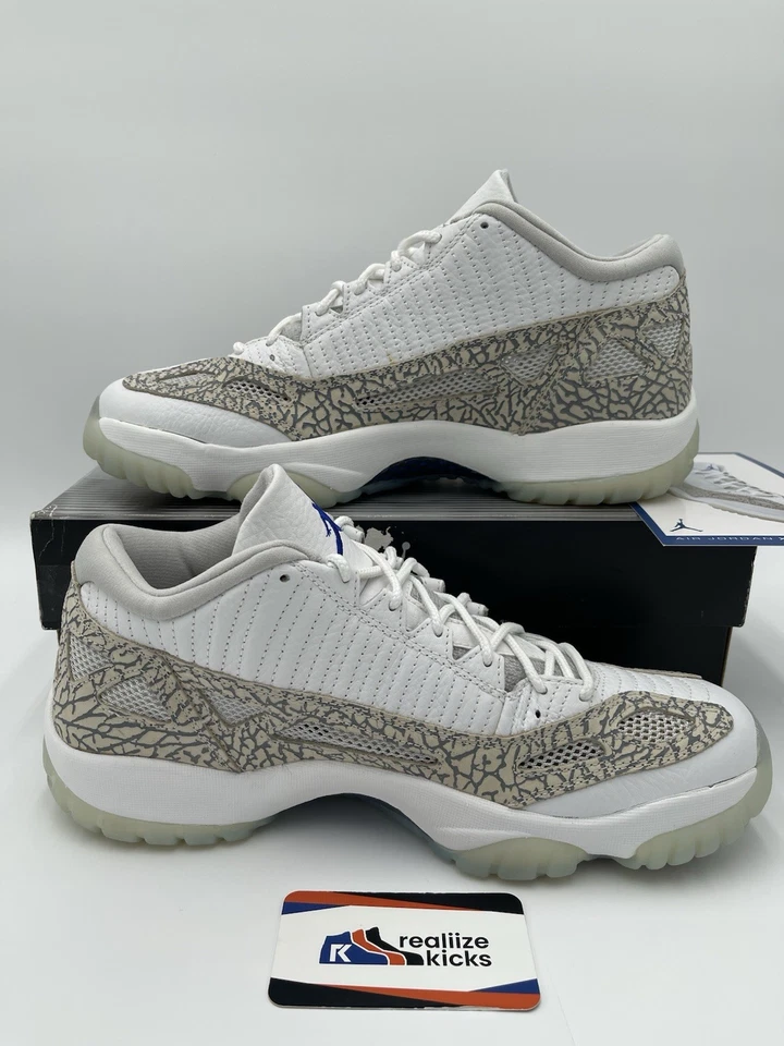 Hombres Talla 10.5 - Nike Air Jordan 11 Retro Low IE Cobalt 2003 (306008-142) ¡NUEVO! Foto 2 de 4