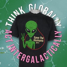Save The Humans - Not a Martian Tee