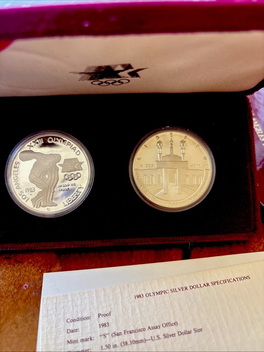 1983 U.S. Mint Certified Proof US Commemorative Coins for sale | eBay