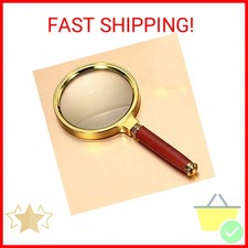 6X Handheld Magnifying Glass for Science and Reading