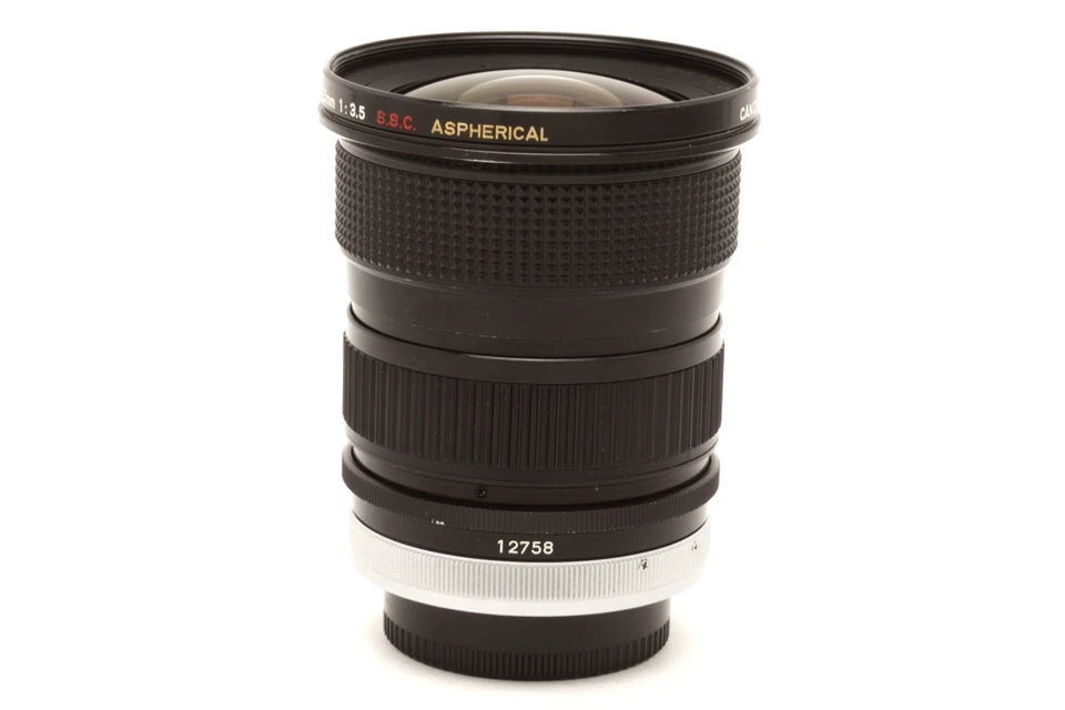 Canon 24-35mm f3.5 SSC Aspherical FD Manual Focus Lens #49562 - Image 3 of 4