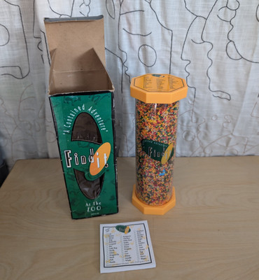 Find It At The Zoo Game Original Box Item Pad Mindful Travel Attention Building