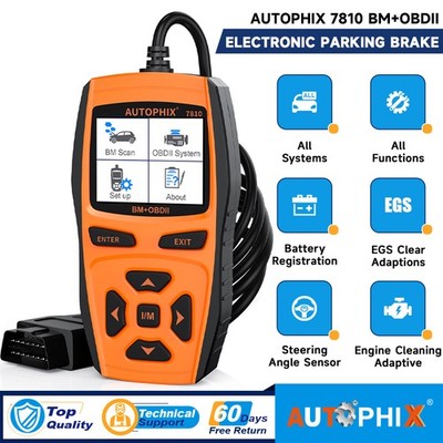 Autophix 7810 For BMW All System OBD2 Scanner Diagnostic Tool DME EGS EPB ECM