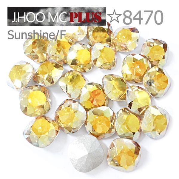J.HOO Crystal 8470 Cushion V-Cut Fancy Rhinestones 8mm Nail Art (10pcs ...