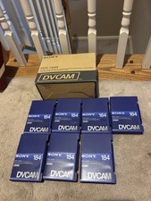 Sony PDV-184N DVCAM Videotape Cassette 184 minutes - Lot of 7