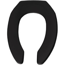 BEMIS 1955CT Commercial Open Front Plastic Toilet Seat, Heavy Duty Industrial