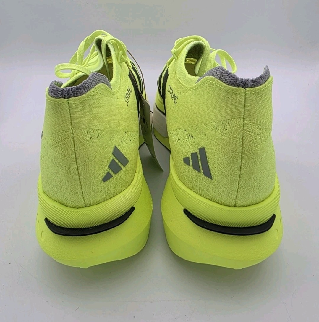 Adidas Adizero Prime X3 Strung Volt Solar Yellow Running Shoes Mens Size 8 New adidas Adizero Prime X3 Strung Sneakers - Yellow | Free  main image 3