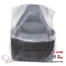 Plastic Furniture Covers for Moving Storage - Heavy-Duty Cover Chair