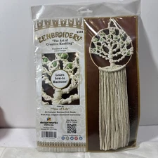 Macrame Design Works "Tree Of Life” Wall Hanging Kit  4464 Kit Home Decor