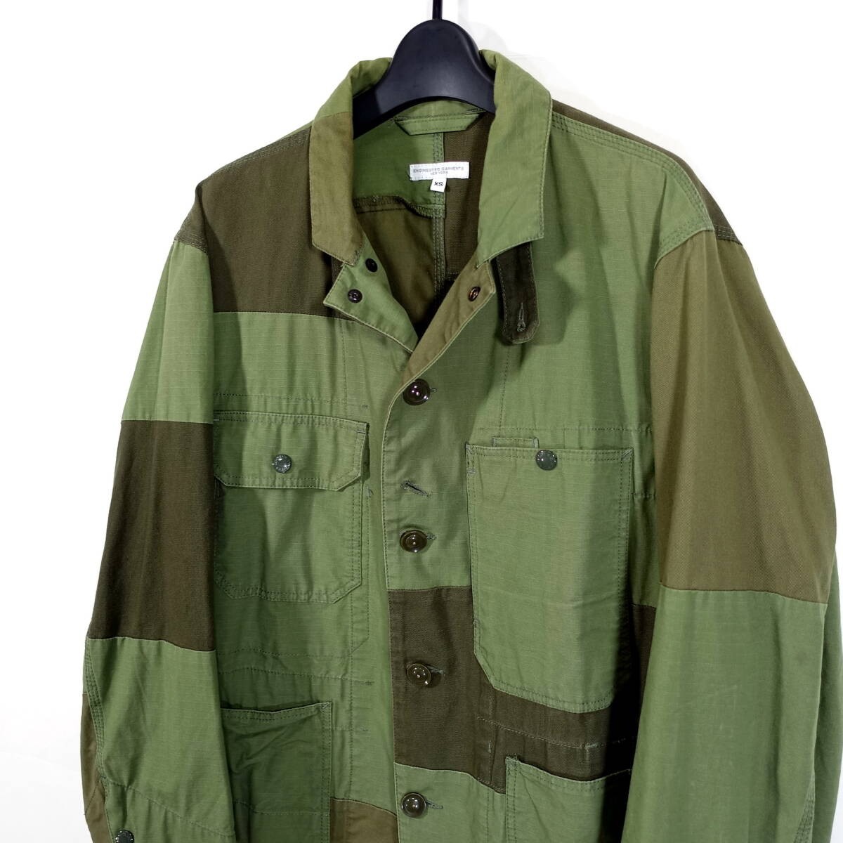 Engineered Garments Patchwork Logger Jacket LOGGE… - image 4