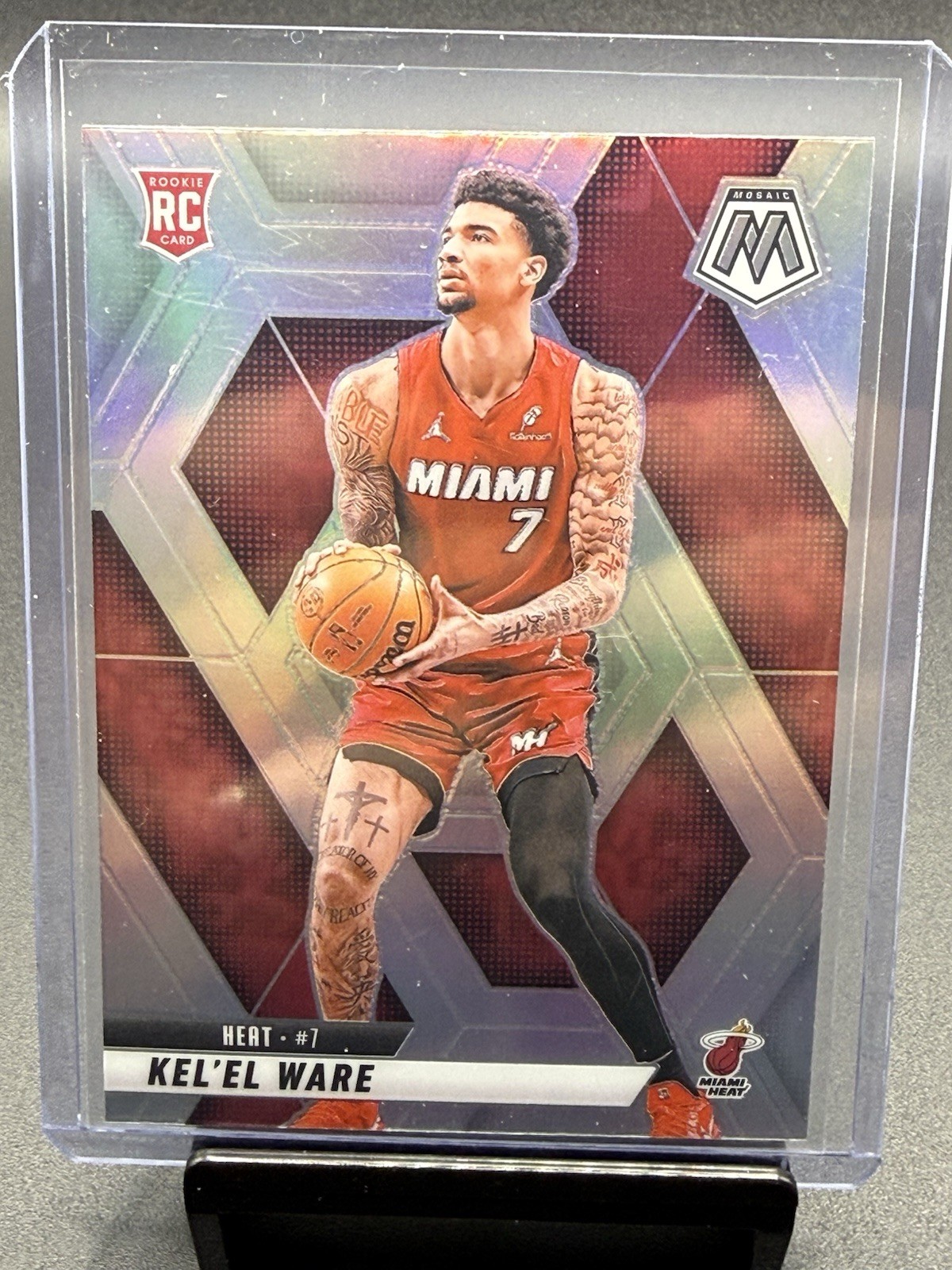 2024-25 Panini Mosaic - Rookies Kel'el Ware #232 Silver Prizm (RC)
