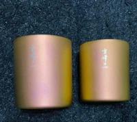 Snow Peak Titanium Double Wall Mug Set SP Limited Orange Field Suite SPA Snow Pe