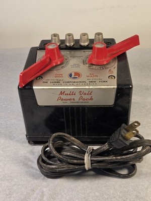 LIONEL HO Multi Volt Power Pack Toy Train Transformer Type 0100 90W *Tested*