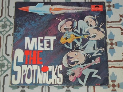 THE SPOTNICKS - Meet The Spotnicks LP GERMANY 1ST PRESS 1964 46 860
