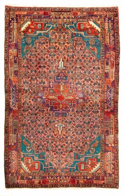 Morgenland Läufer Perser - Nomadic - 257 x 100 cm - mehrfarbig