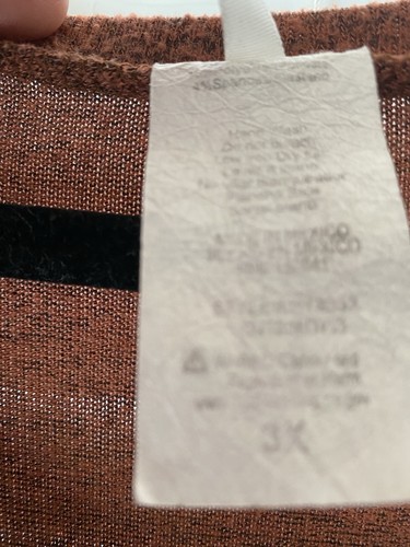 42 Pops Mujer 3X Top Manga Larga, Lindos Detalles, Ligero - Imagen 8 de 10