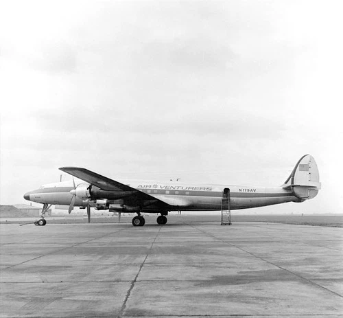 AIR VENTURES, Lockheed Constellation, N179AV, LARGE size NEGATIVE (A)