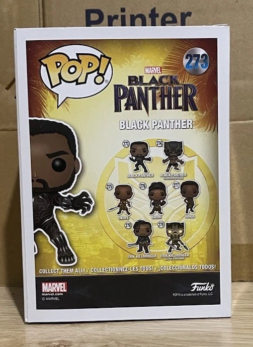 Black Panther Funko Pop! Vinilo #273 Marvel  Foto 3 de 4