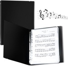 Sheet Music Folder 80 Pages Sheet Music Binder Organizer Sheet Music Storage