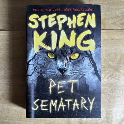 Pet Sematary Stephen King Hardcover Book Scribner Classic Horror