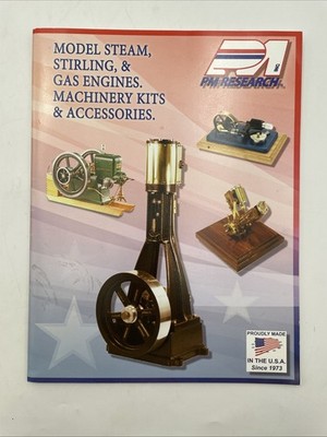 PM Research Scale Steam Gas Engines Catalog Machinery Accessories Parts