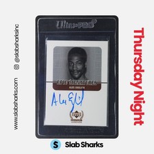 1999 UPPER DECK LEGENDS #AE ALEX ENGLISH EPIC SIGNATURES AUTO