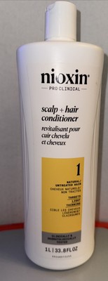 NIOXIN System 1 Natural Untreated Hair 33.8 fl oz Scalp+ Hair Conditioner