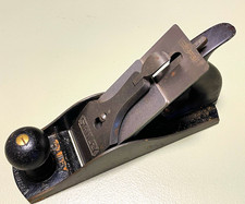 Stanley No. 4 1/2 Typ 14 Sprungfederklinge und Spanbrecher Vintage Handhobel