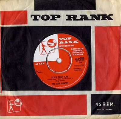 The Club Quintet - Bluer Than Blue (7'', Single)