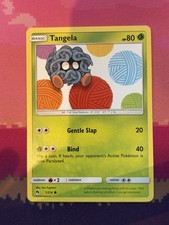 Pokemon Card Tangela Lost Thunder Common 1/214 Near Mint