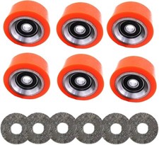 70298701 70298701P 70052601P Dryer Support Roller Bearing 6PCS 70298701...