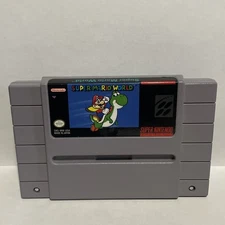 SNES Super Nintendo Super Mario World Cartridge Only