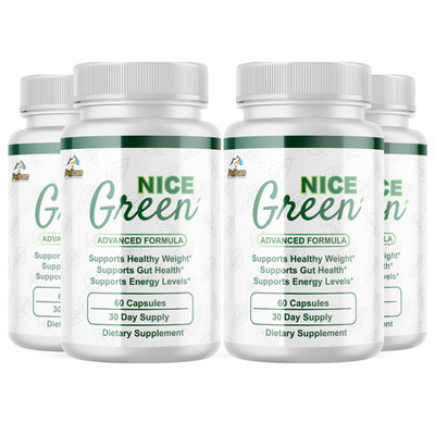 Nice Green- Keto & Weight Support- 4 Bottles- 240 Capsules