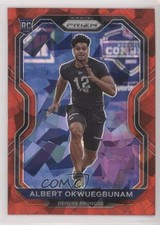 2020 Panini Prizm Rookie Red Ice Prizm Albert Okwuegbunam #316 0n72