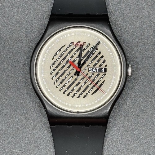 Swatch New Gent "On the Grill" SUOB713 Swiss Made Analog Watch Unisex